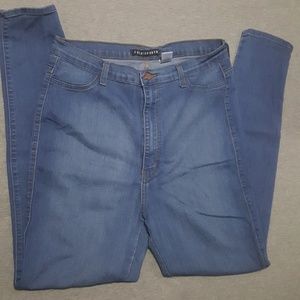 Fashionnova Medium wash high waist Jeans